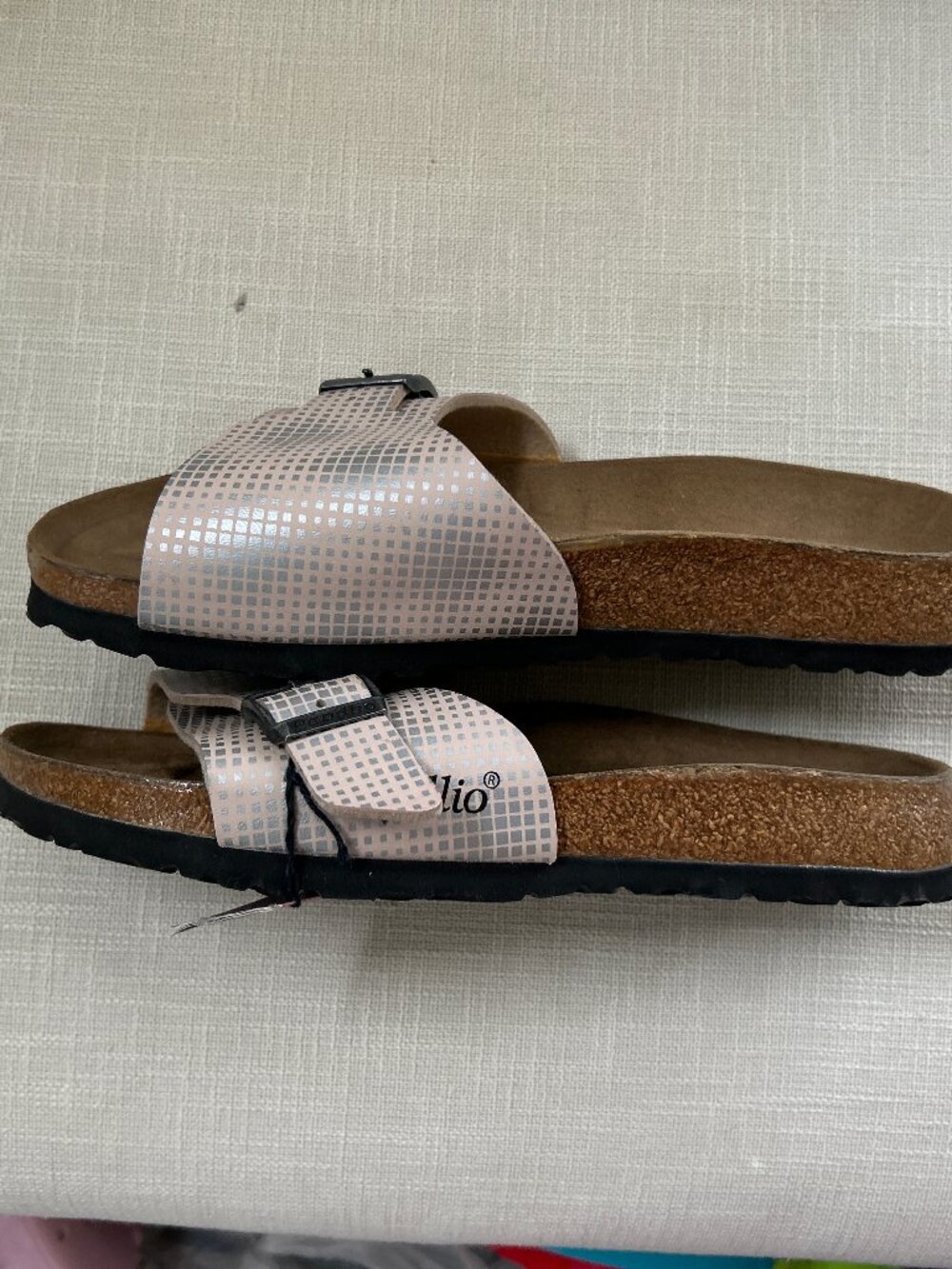 NWT Birkenstock Papillio ~ Catalina Cushion Buckle Strap Sandal ~ 39 ~ sz. 8 - Picture 7 of 9